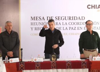 Desde Comitán, Rutilio Escandón reiteró el llamado a mantener las medidas preventivas por frente frío