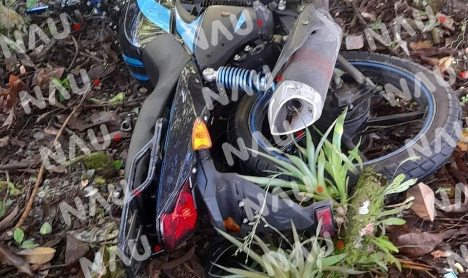 Mueren dos menores en accidente de Motocicleta