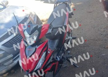 Se accidentaron dos mujeres contadoras de gota a gota