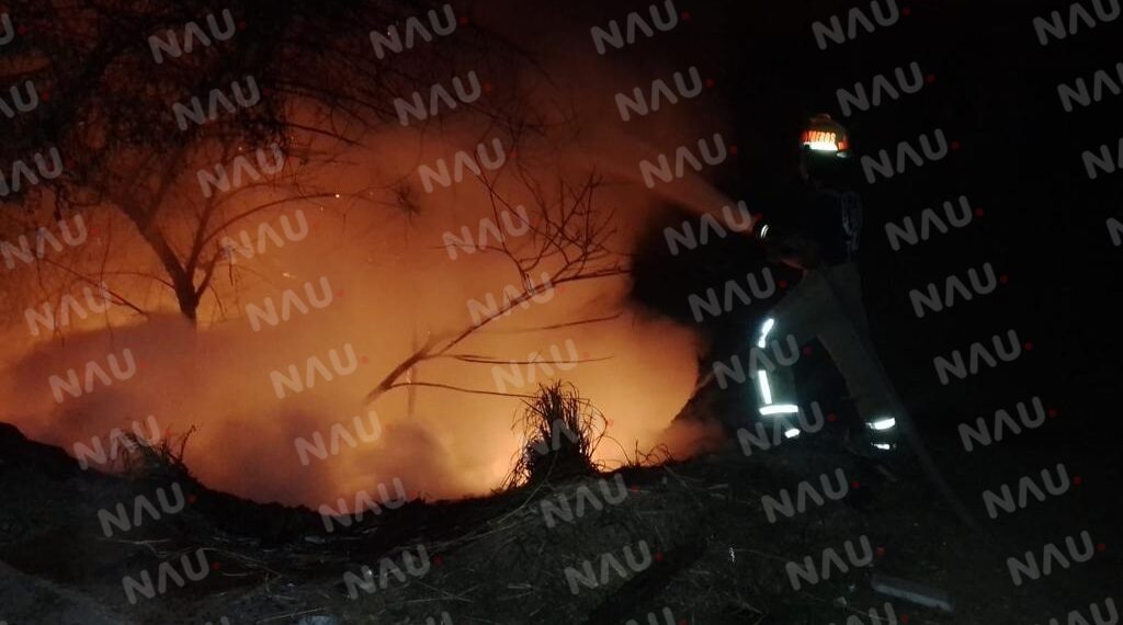 Indigentes ocasionan incendio de un predio