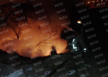 Indigentes ocasionan incendio de un predio