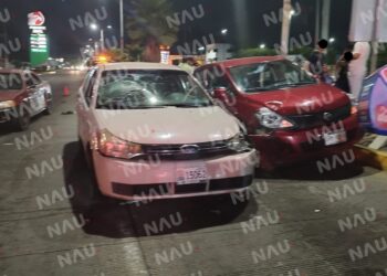 Repartidor de pizza resultó con lesiones luego de ser impactado por un vehículo frente a Sam’s