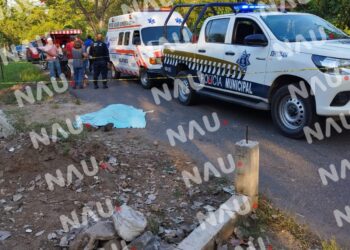 Persona de 45 años falleció atropellado