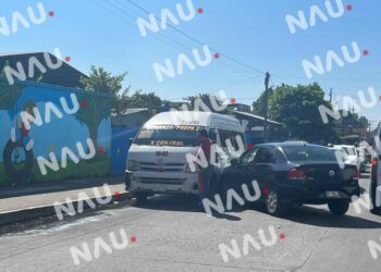 Daños por más de 2 mil pesos deja choque