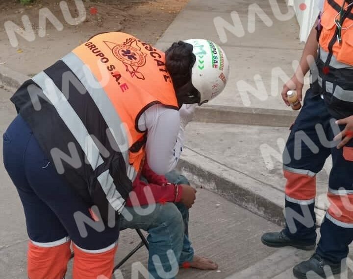 Habitantes de la zona media alta entregan a la FGE a presunto asaltante