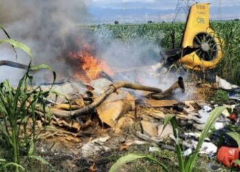 CFE INFORMA SOBRE EL DESPLOME DE HELICÓPTERO EN INMEDIACIONESDE LA SUBESTACIÓN ELÉCTRICA YAUTEPEC, MORELOS