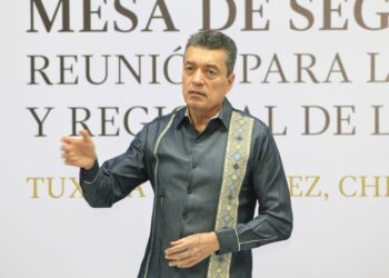 Rutilio Escandón reconoce a las y los voluntarios por ayudar de manera humanitaria al pueblo de Chiapas