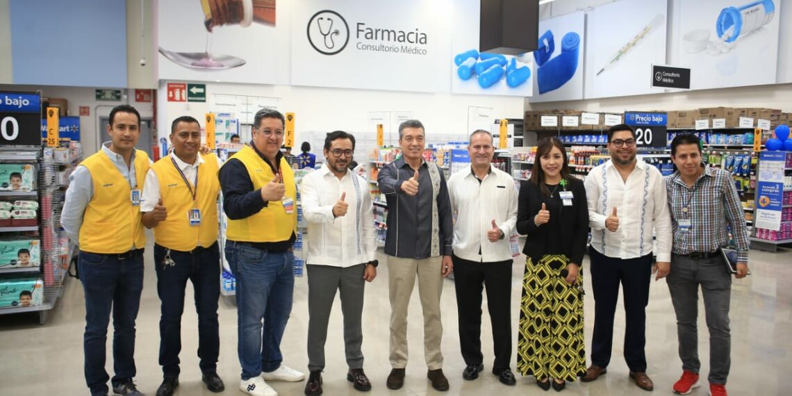 Inaugura Rutilio Escandón la sucursal de Walmart Supercenter Club Campestre en Tuxtla Gutiérrez