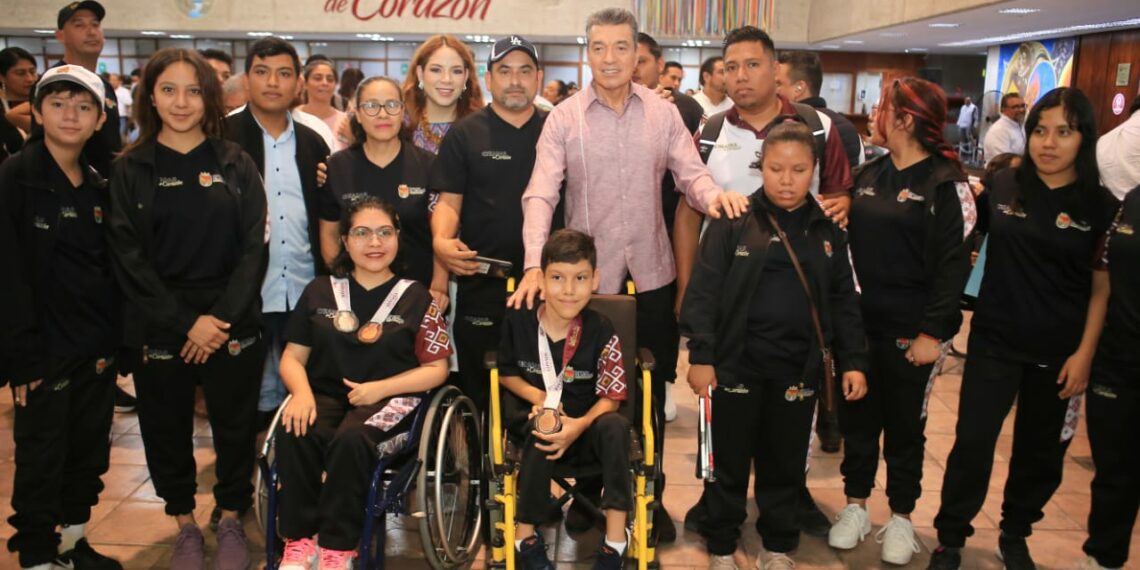 Rutilio Escandón entrega Premio Estatal del Deporte y estímulos a medallistas Conade y Primera Fuerza