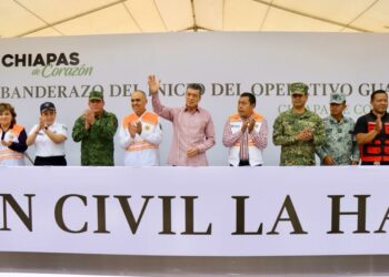 En Chiapa de Corzo, Rutilio Escandón da banderazo de inicio al Operativo Guadalupe-Reyes