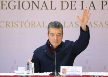 Rutilio Escandón participa en sesiones de los consejos nacionales de Seguridad y Protección Civil