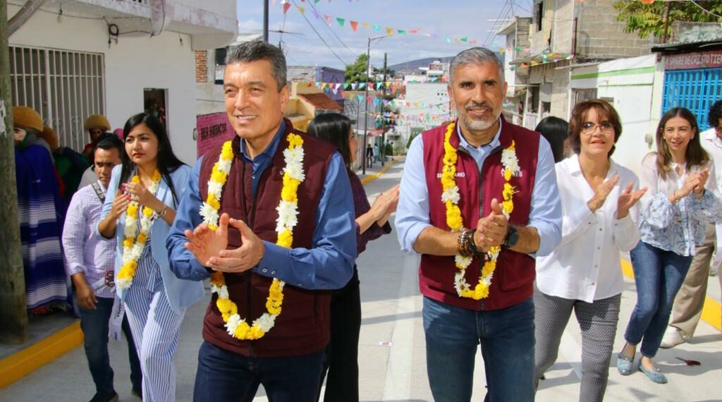 Inaugura Rutilio Escandón pavimentación y mejoramiento integral de andador en colonia San Cayetano