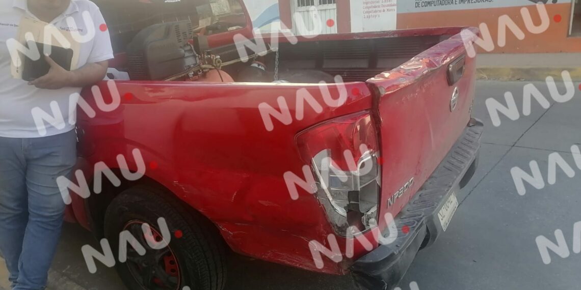 Solo daños deja un accidente