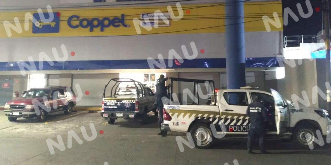 Sujeto de quedó a dormir en Coppel para robar