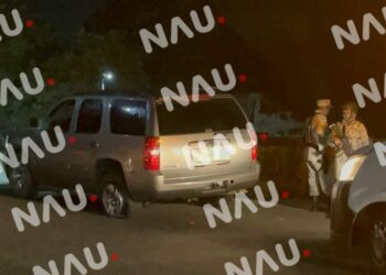 Tras realizar disparos en contra de una camioneta guardia nacional detiene a presunto traficante de humanos