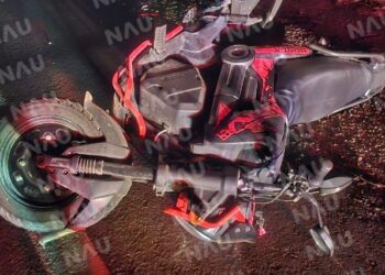 Vehículo pesado atropelló a motociclista en la costera