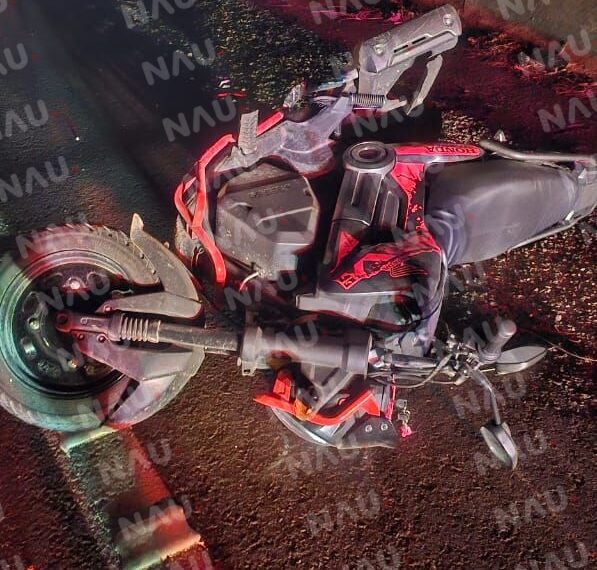 Vehículo pesado atropelló a motociclista en la costera