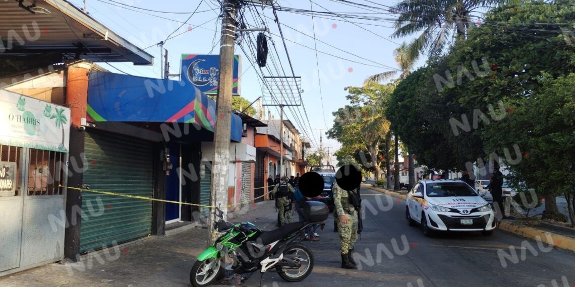 Ejecutado en un bar de Tapachula