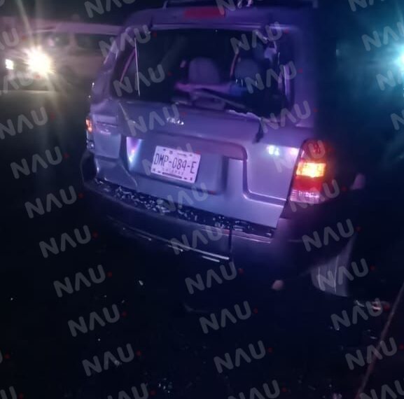 Motociclistas lesionados en accidente