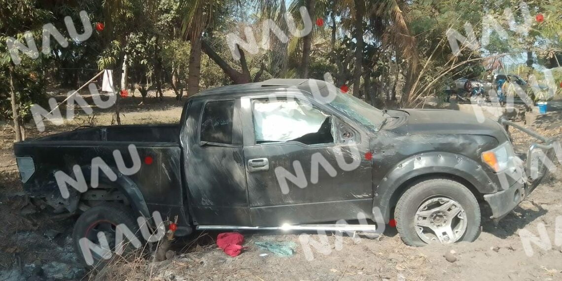 Dos lesionados deja un choque de dos trocas