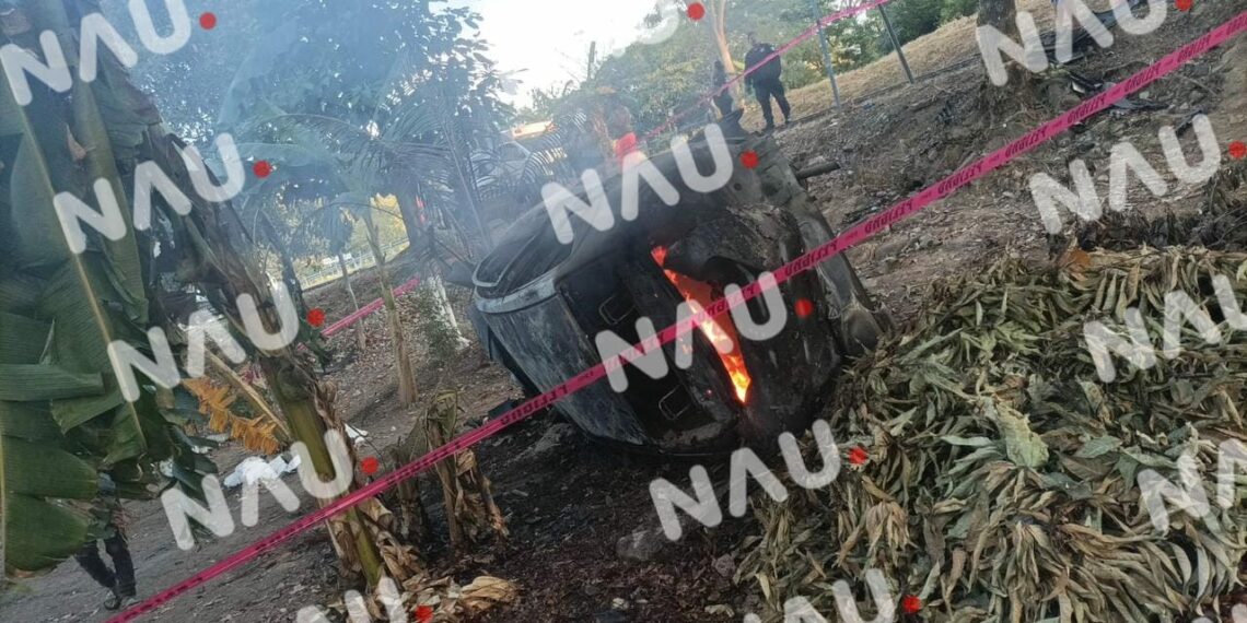 Dos muertos calcinados