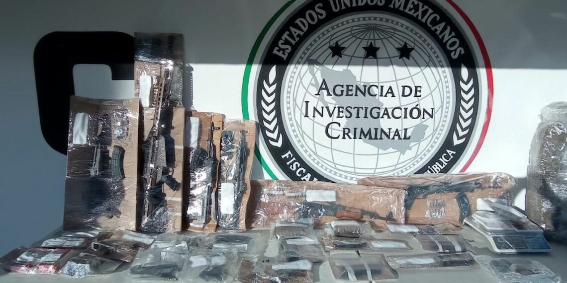 FGR OBTIENE VINCULACIÓN A PROCESO EN CONTRA DE DOS PERSONAS DETENIDAS CON DROGA Y ARMAS DE FUEGO