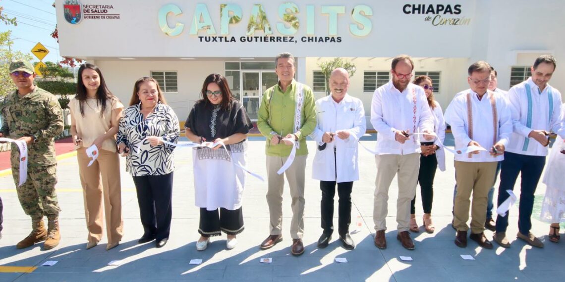 Inaugura Rutilio Escandón la reconversión del Capasits de Tuxtla Gutiérrez