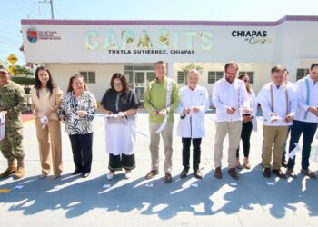 Inaugura Rutilio Escandón la reconversión del Capasits de Tuxtla Gutiérrez