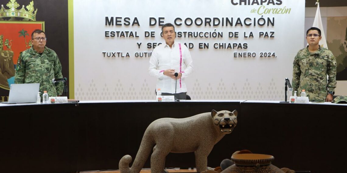 Desde la Mesa de Seguridad, Rutilio Escandón reiteró el llamado a evitar los incendios forestales