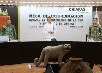 Desde la Mesa de Seguridad, Rutilio Escandón reiteró el llamado a evitar los incendios forestales