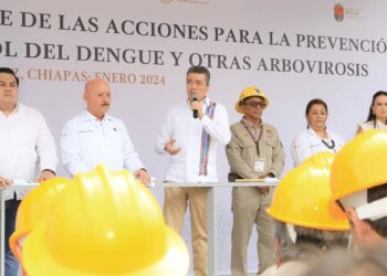 Encabeza Rutilio Escandón inicio de acciones para la prevención y control del dengue y otras arbovirosis