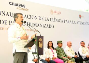 Inaugura Rutilio Escandón Clínica para la Atención de Parto Humanizado del municipio de Chilón