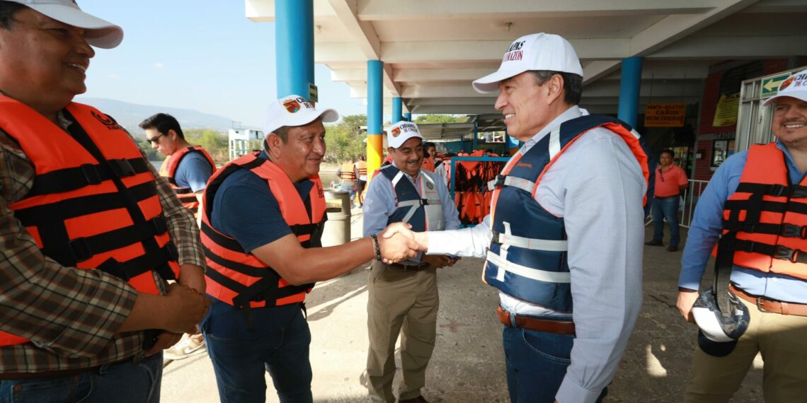 Invita Rutilio Escandón al turismo nacional y extranjero a disfrutar del Cañón del Sumidero