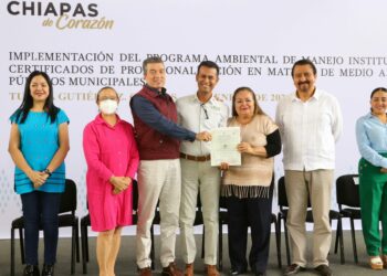 En Chiapas hacemos causa común para fortalecer el cuidado del ambiente: Rutilio Escandón