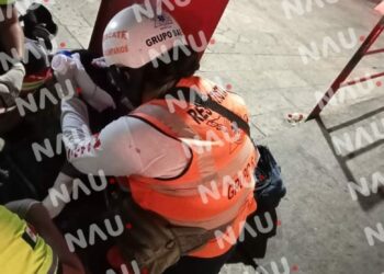 Le dieron una cuchillada en una riña.