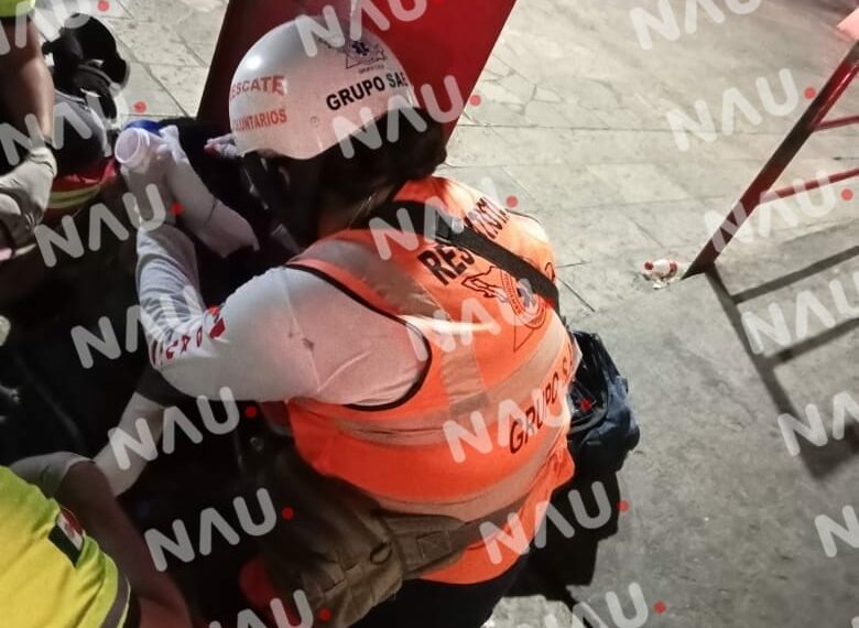 Le dieron una cuchillada en una riña.