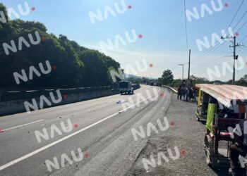 Lo atropelló un automóvil y falleció a la altura del puente Islamapa