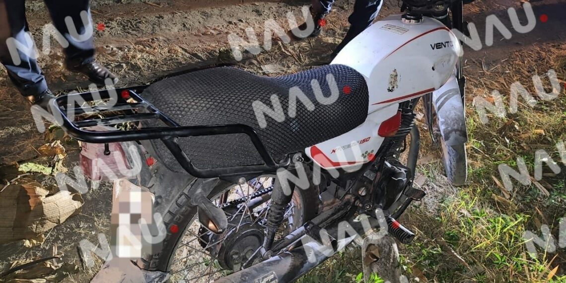 Localizan motocicleta abandonada