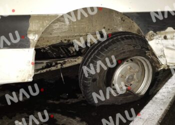 Solo daños deja accidente