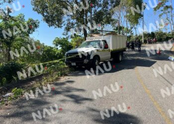 Muere joven en accidente de motocicleta