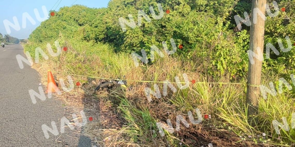 Mazateco pierde la vida en accidente de Motocicleta
