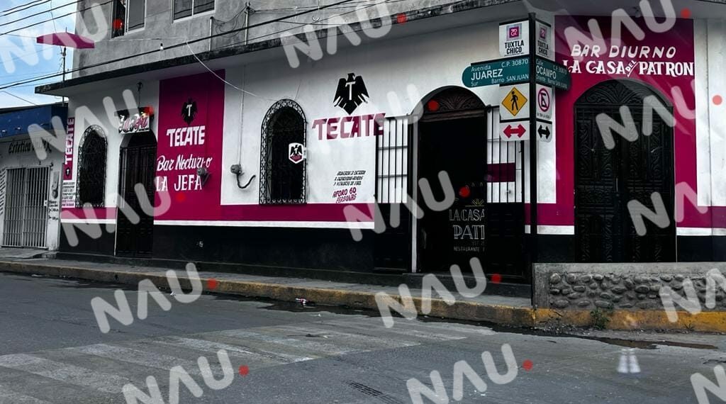 Tuxtla Chico, pueblo cantina