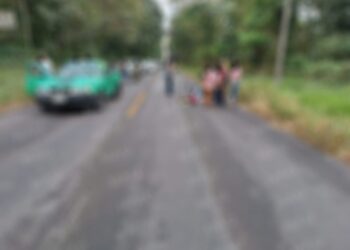 Motociclista Lesionado Tras Impacto con Taxi en Tuxtla Chico