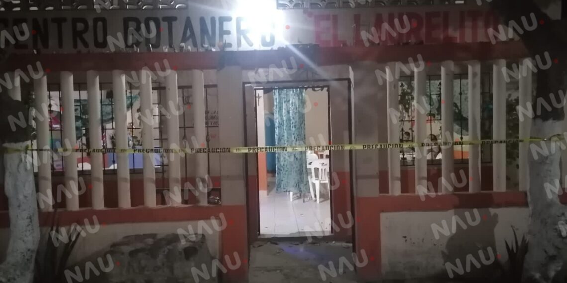 Asesinan a guatemalteco en el Centro Botanero El Laurelito, Ejido La Libertad