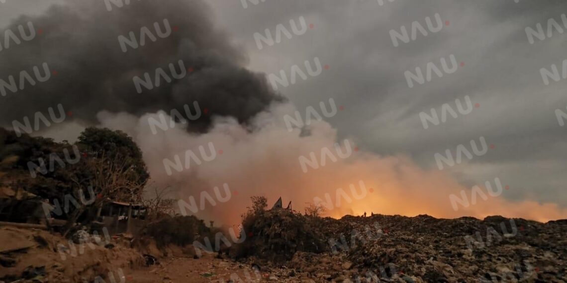 🚨 Emergencia Ambiental en Tapachula: Basurero Municipal en Llamas Afecta a Comunidades 🚨