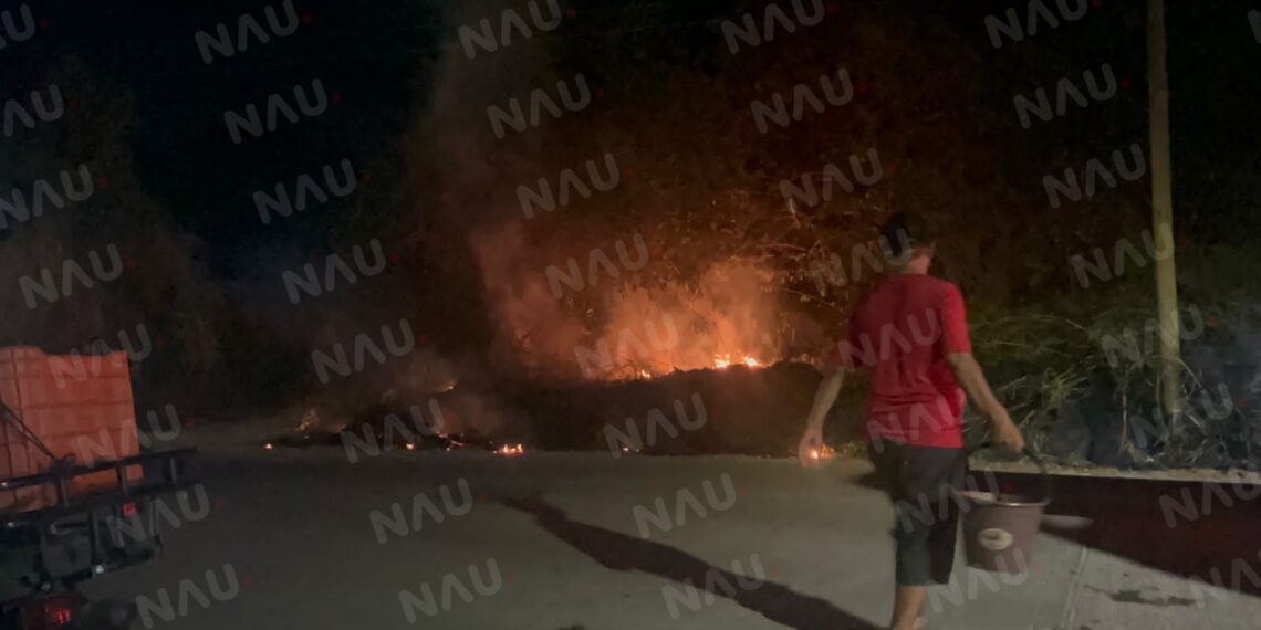 Incendio en Tapachula: Habitantes de Fraccionamiento Los Palacios Solicitan Intervención de Autoridades