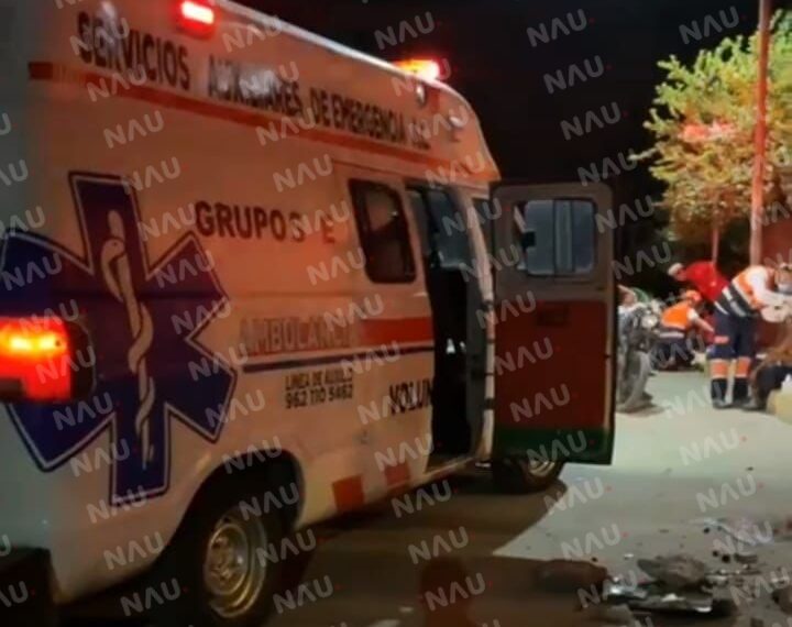 Dos ancianos heridos en confrontación vecinal en el Fraccionamiento Texcuyuapan