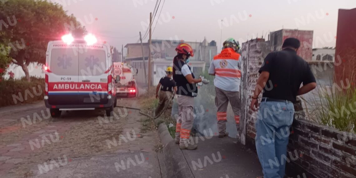Presunto Ladrón de Cable de CFE Electrocutado en la Novena Avenida Sur