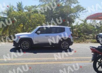 Abandonan camioneta en la carretera Tapachula – Puerto Madero