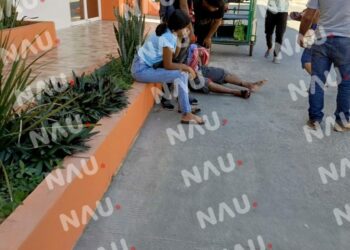 Accidente de motocicleta en Mapastepec deja dos personas hospitalizadas